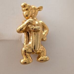 Gold-Tone Walt Disney Tigger Brooch